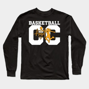 Basketball Angel Long Sleeve T-Shirt